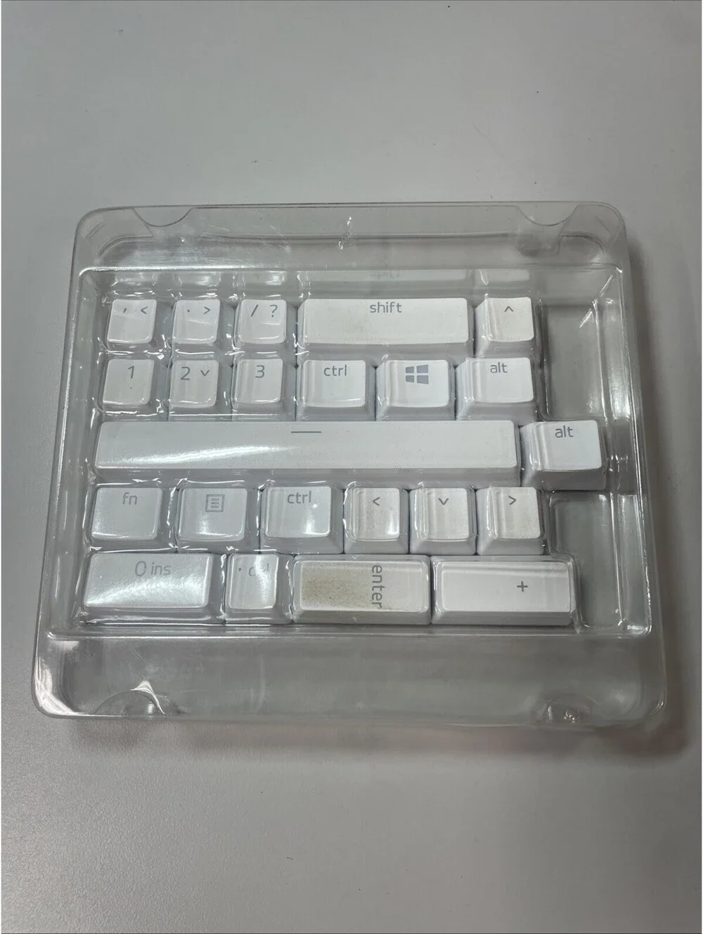 Razer PBT Keycap Upgrade Set Mercury White